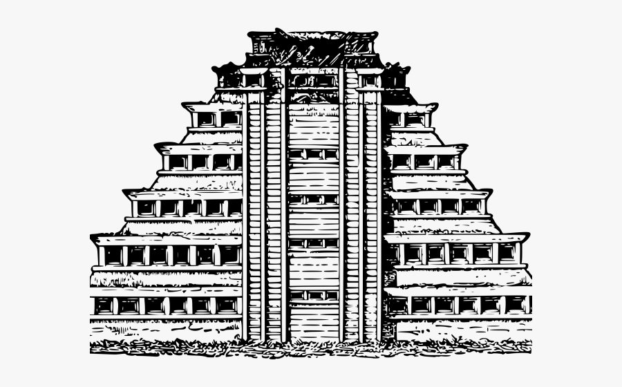 Mexican Pyramid Png, Transparent Clipart