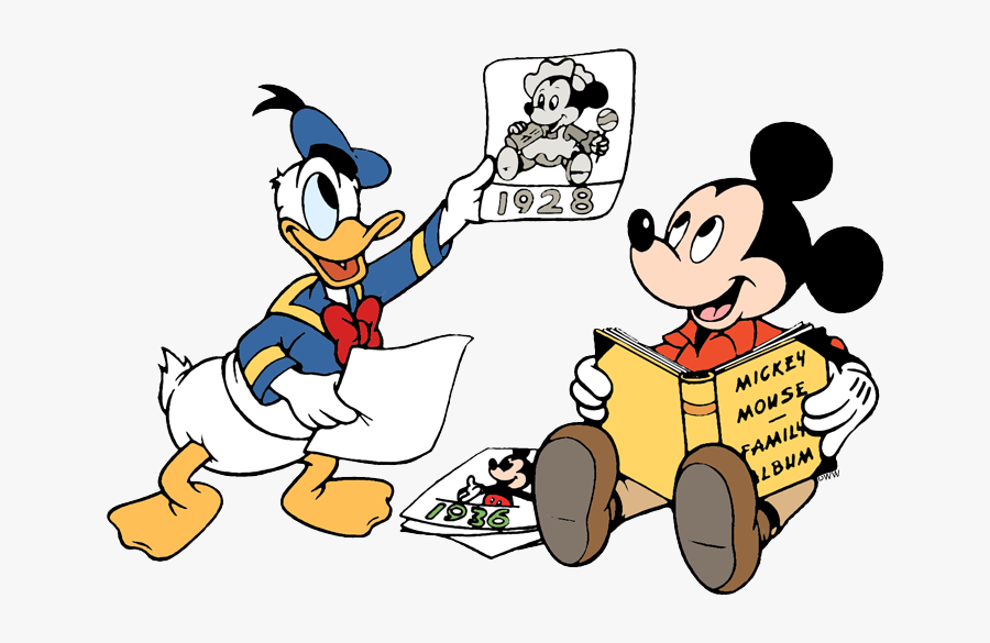 Donald And Mickey, Transparent Clipart