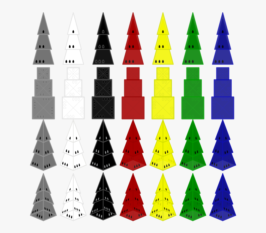 Printing With Pyramids Svg Clip Arts - Clip Art, Transparent Clipart
