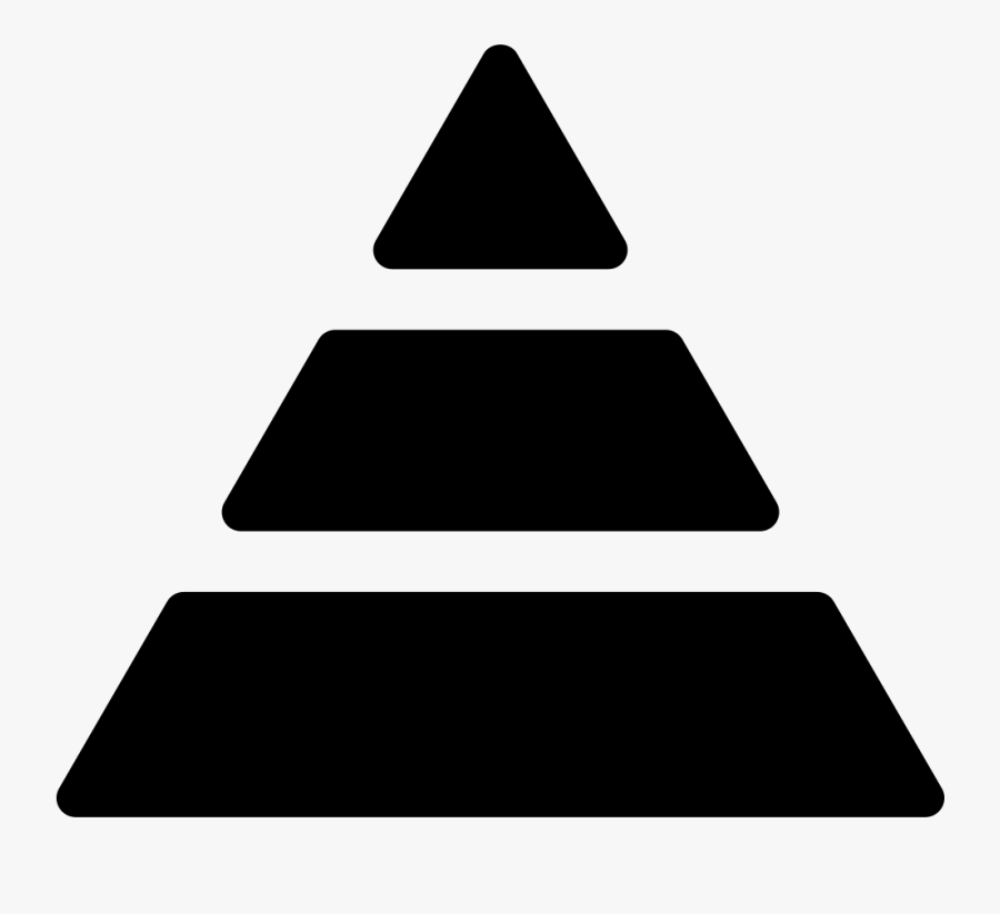 Piramide De Tres Niveles, Transparent Clipart