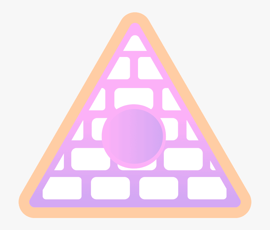Poppy Thatpoppy Pyramid Illuminati Pink Cute Purple - Poppy Pyramid, Transparent Clipart