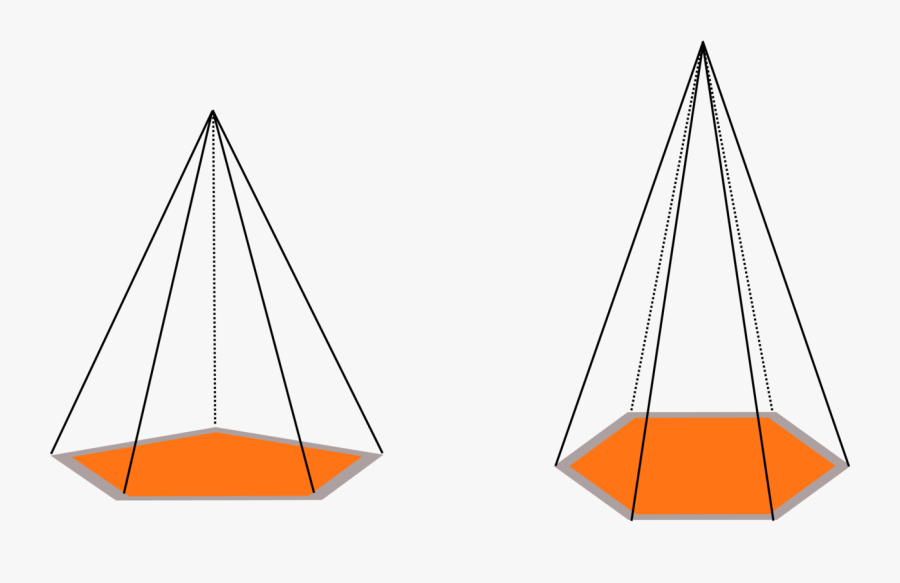 Free Pyramide - Formas De Pirâmide, Transparent Clipart