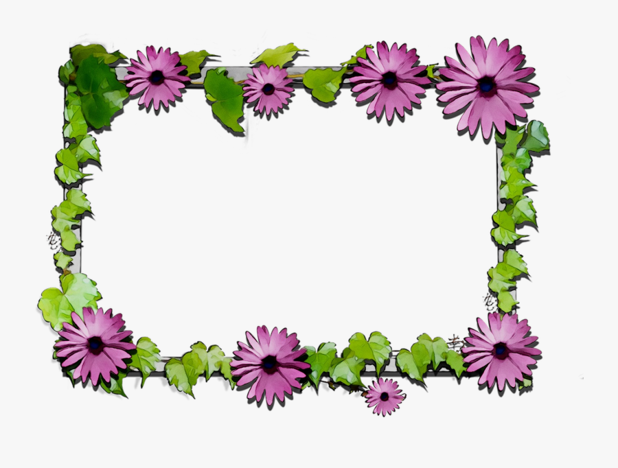 Floral Chrysanthemum Flowers Cut Design Png Download - African Daisy, Transparent Clipart