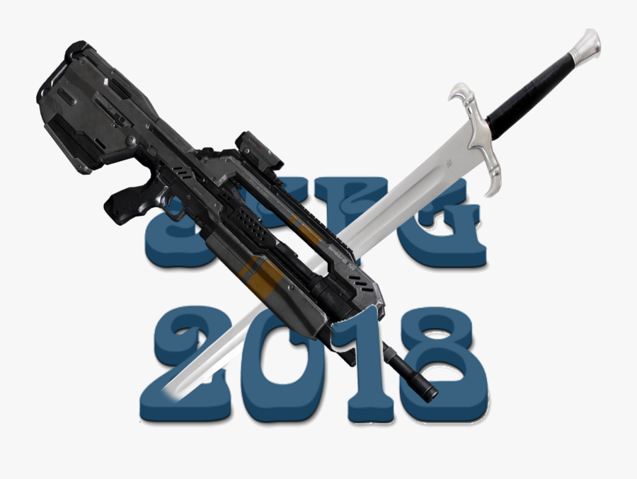 Clip Art Lit Literature - Assault Rifle, Transparent Clipart