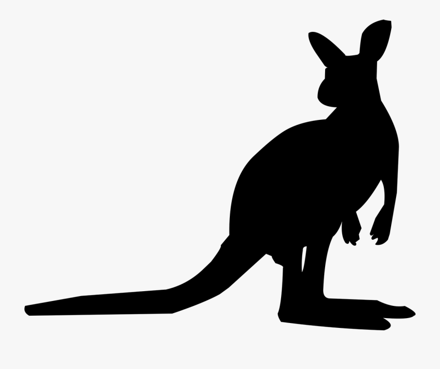 Australia - Kangaroo Vector, Transparent Clipart