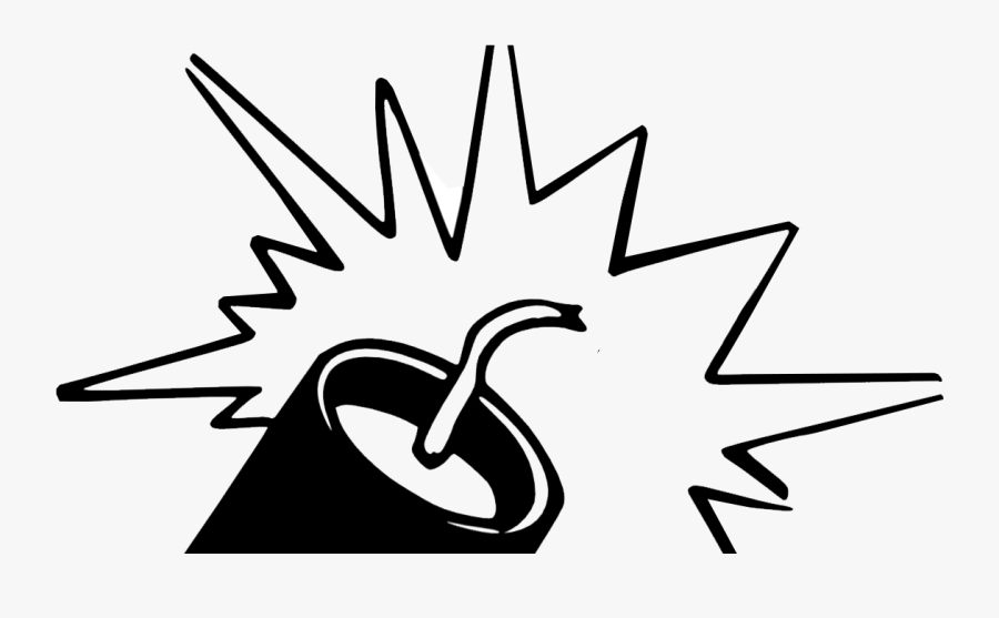 Firecracker Clipart Congratulation - Fire Cracker Black And White, Transparent Clipart