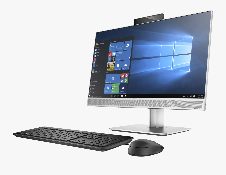 Hewlett Packard Computers Dell Desktop Pc Computer - Hp Eliteone 800 G4, Transparent Clipart