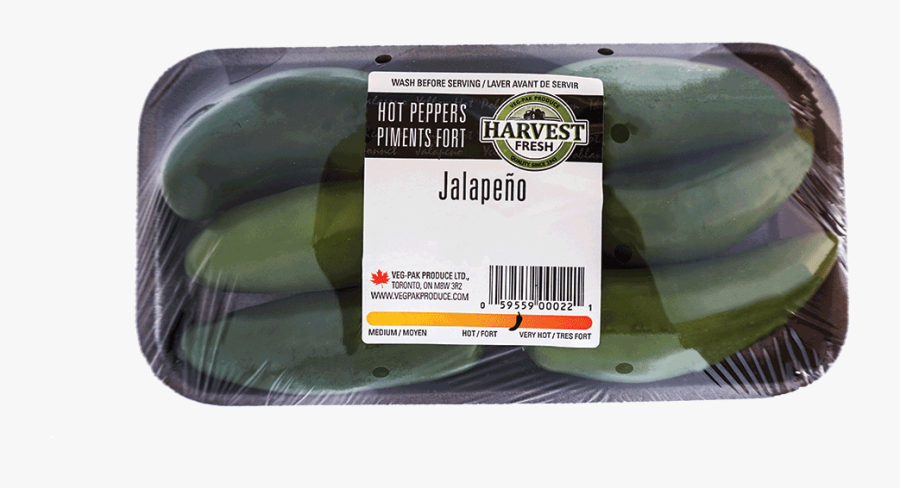Harvest Fresh Jalapeno Pepper - Label, Transparent Clipart