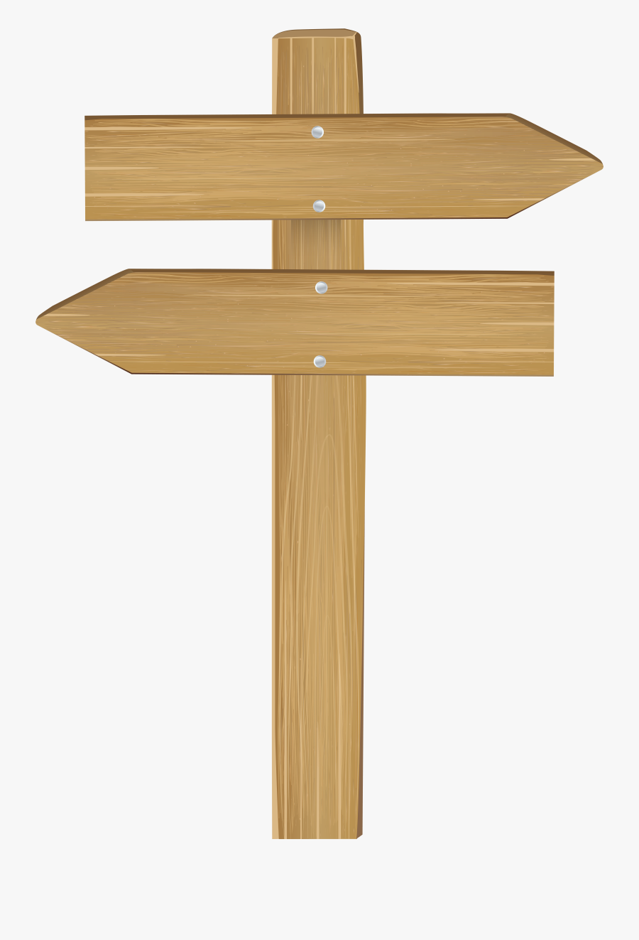 Transparent Wooden Barrel Clipart - Wooden Arrow Sign Png, Transparent Clipart