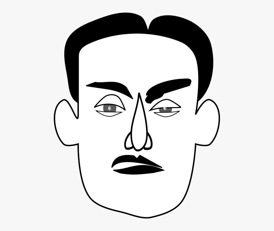 Transparent Shocked Clipart - Sad Man Face Clipart, Transparent Clipart