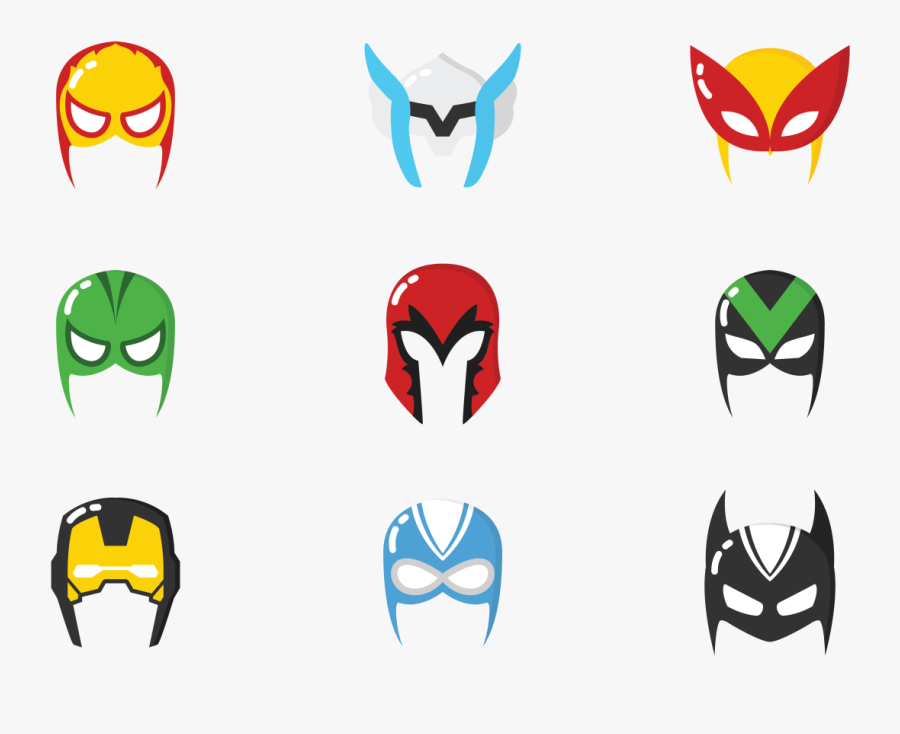 Avengers Vector Masks Clipart , Png Download - Avengers Masks Vector, Transparent Clipart