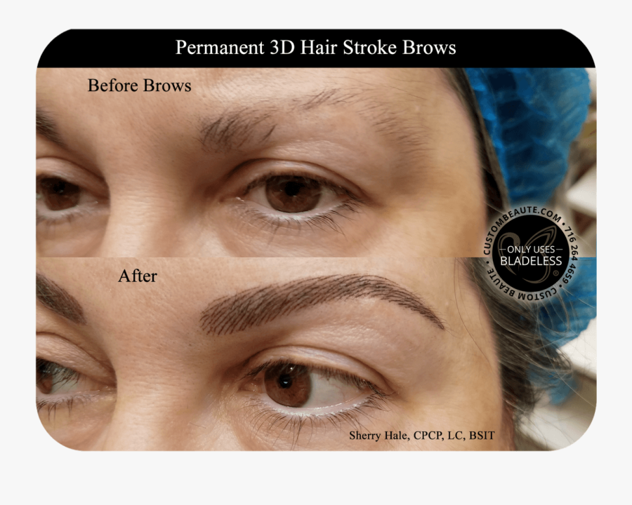 Clip Art Permanent Brows In Amherst - Stardust Microblading Eyebrows, Transparent Clipart