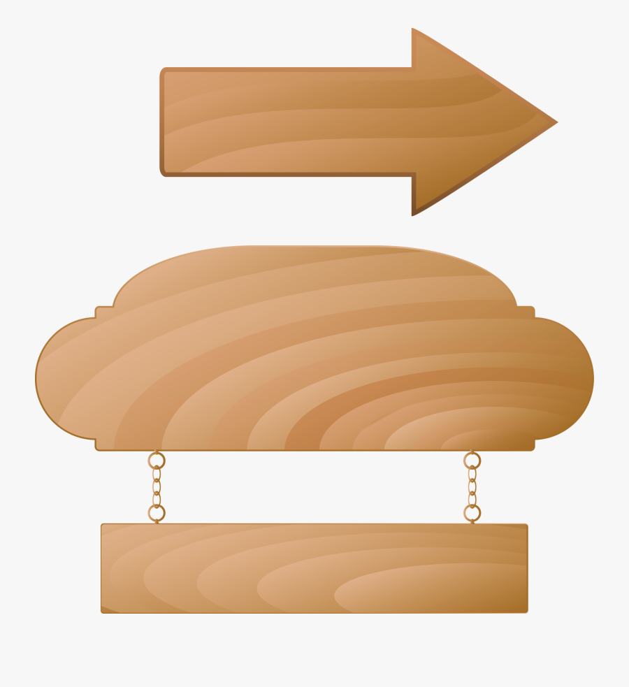 Transparent Hanging Wooden Sign Clipart - Wooden Name Plate Background, Transparent Clipart