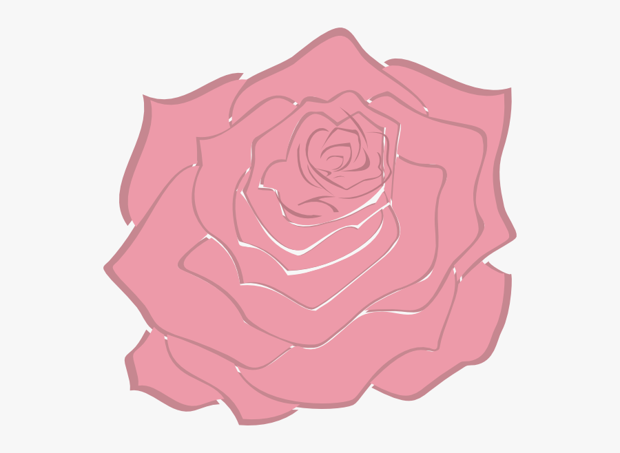 Transparent Rose Clip Art Png - Rose Pink Clipart Png, Transparent Clipart