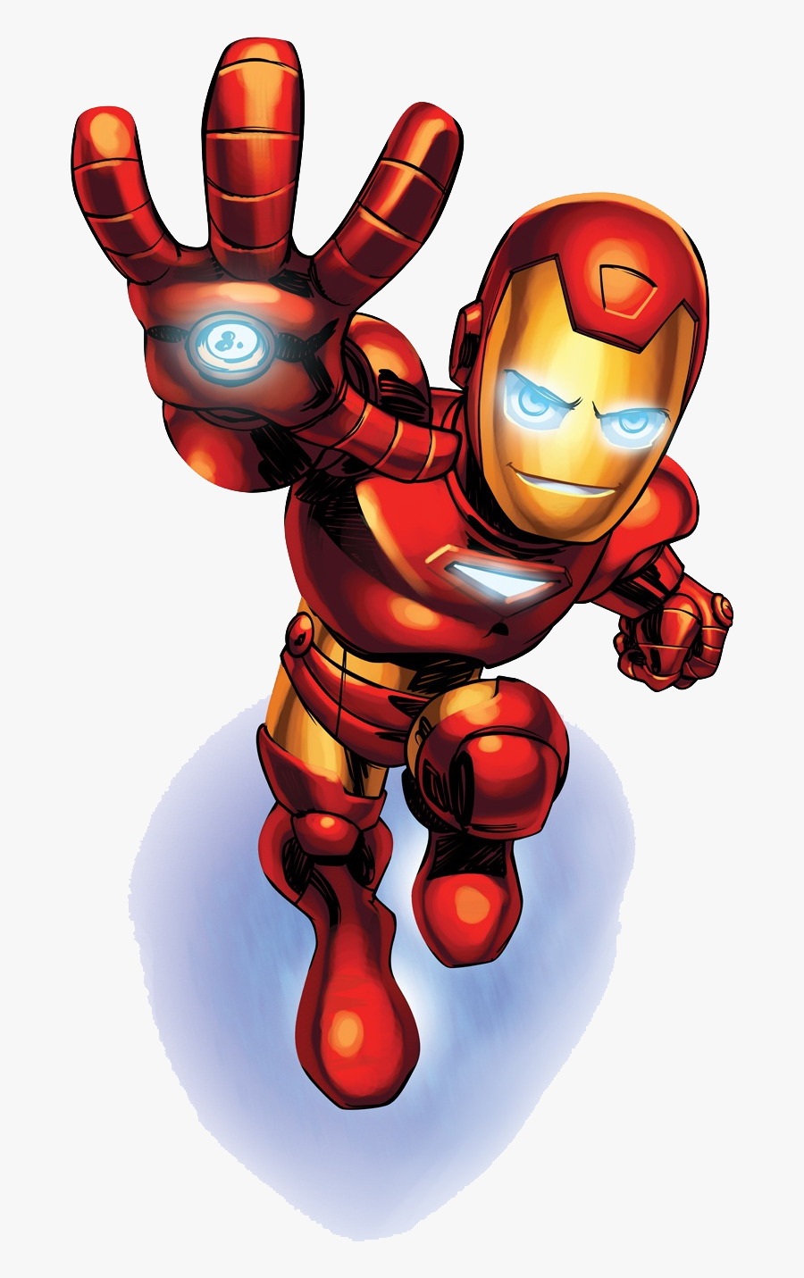 Ironman Clipart Marvel Superheroes - Marvel Super Hero Squad Iron Man, Transparent Clipart