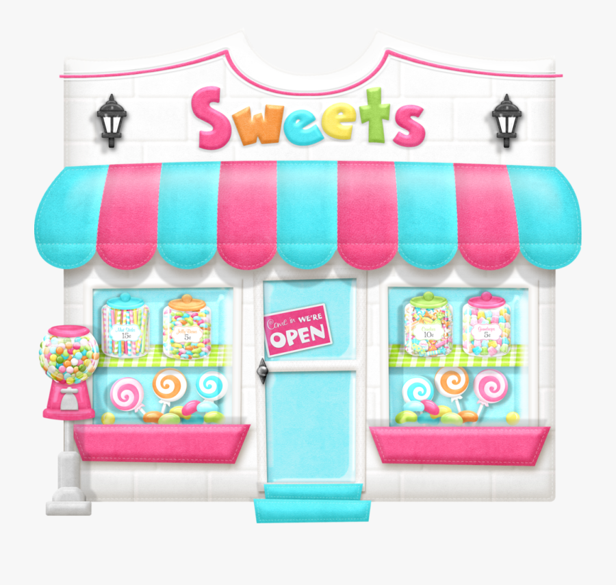 Candy Store Clip Art, Transparent Clipart