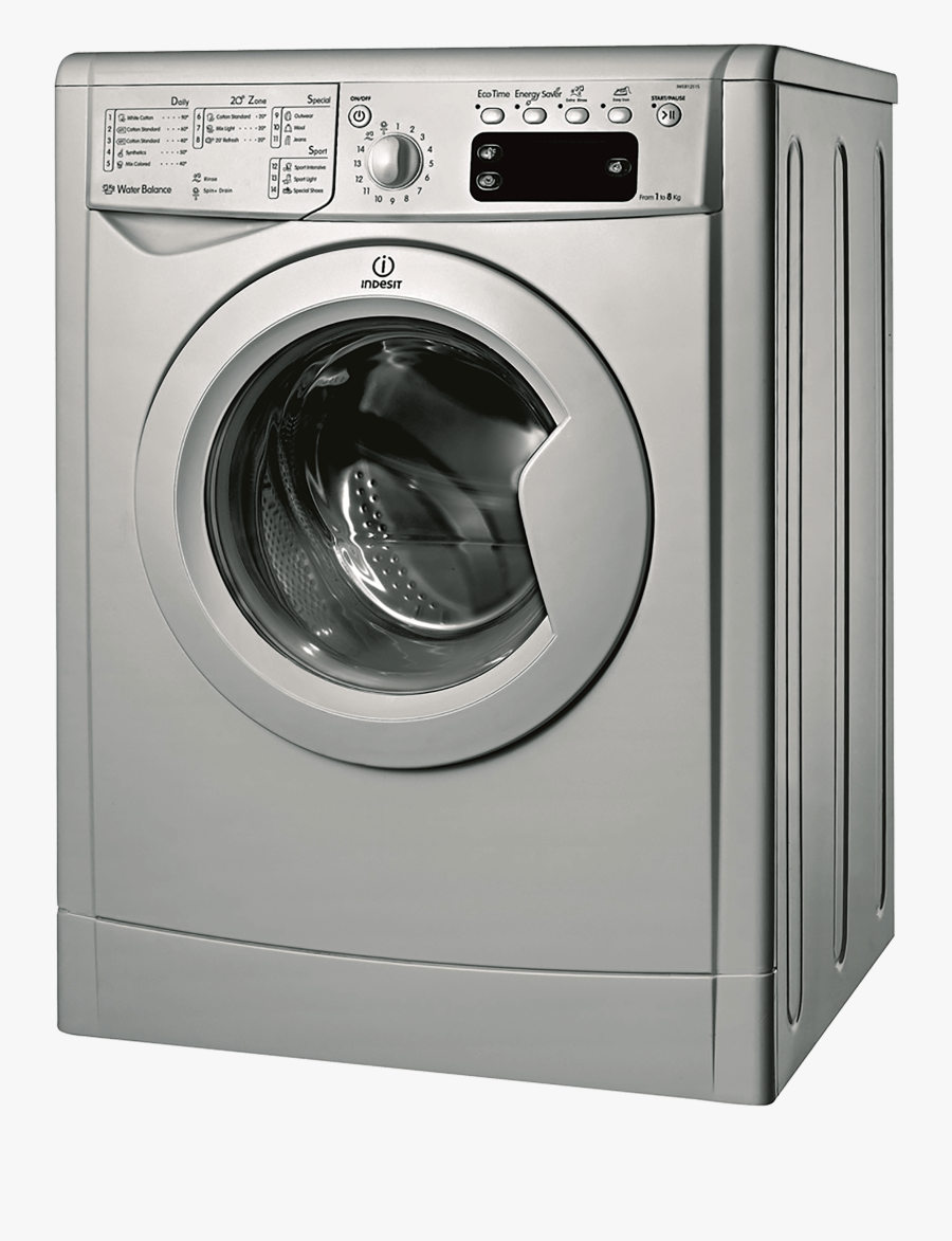 Washing Machine Png - Indesit Washing Machine Dryer, Transparent Clipart