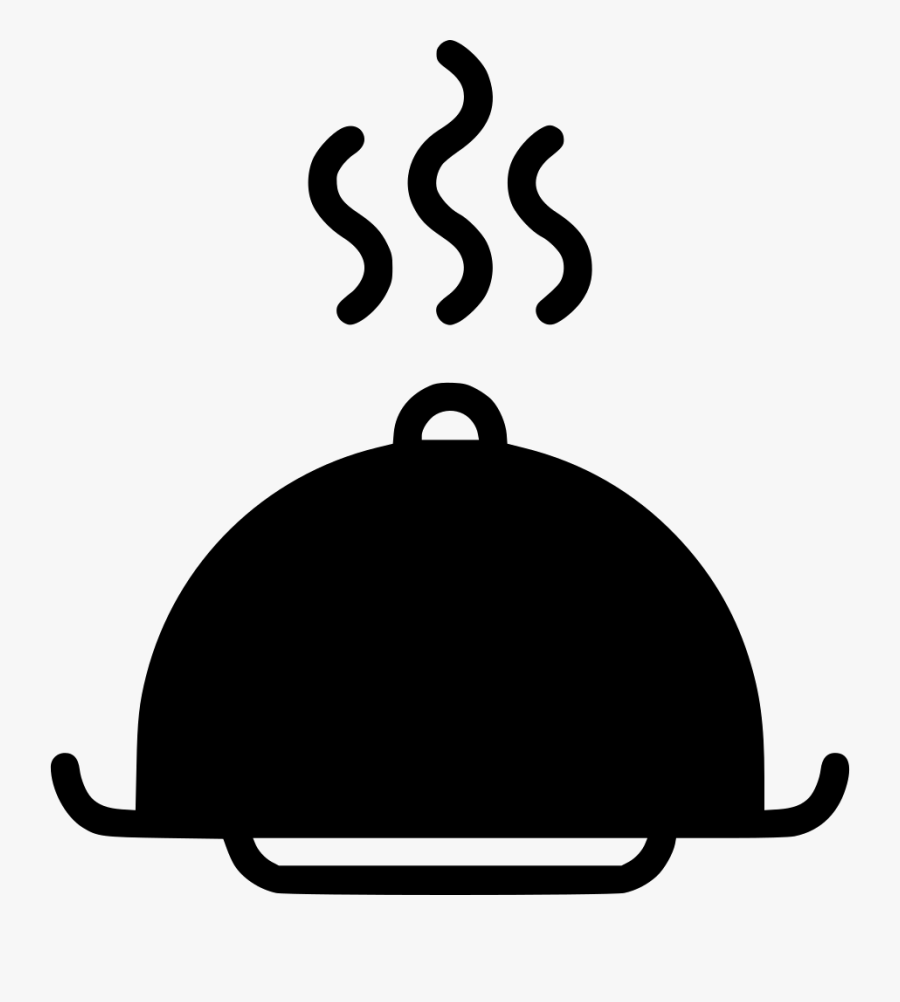 Hot Platter Serve Dinner Restaurant Dish Tray Svg Png - Dinner Dish Clip Art, Transparent Clipart