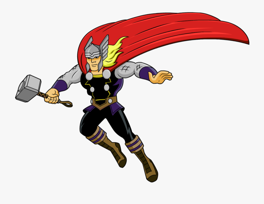 Thor Clipart Marvel Pencil And In Color Thor Png - Phineas And Ferb Mission Marvel Thor, Transparent Clipart