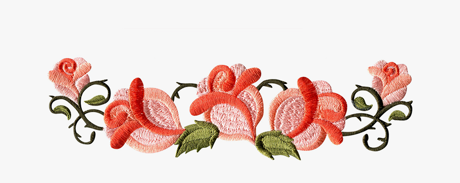 Flower Borders And Frames Clipart - Border Roses Clipart Transparent Background, Transparent Clipart