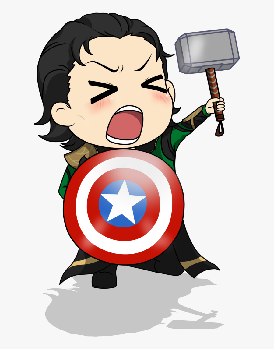 Collection Of Free Loki Drawing Avengers Download On - Chibi Loki Fan Art, Transparent Clipart