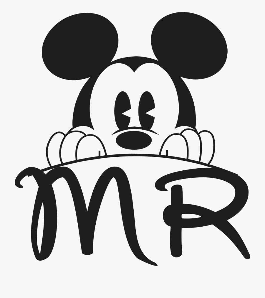 Mickey Mouse Mr - Mr And Mrs Mickey Mouse, Transparent Clipart