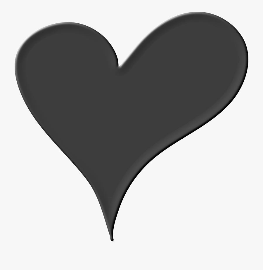 Heart Png White Heart Black White Png Free Transparent Clipart Clipartkey