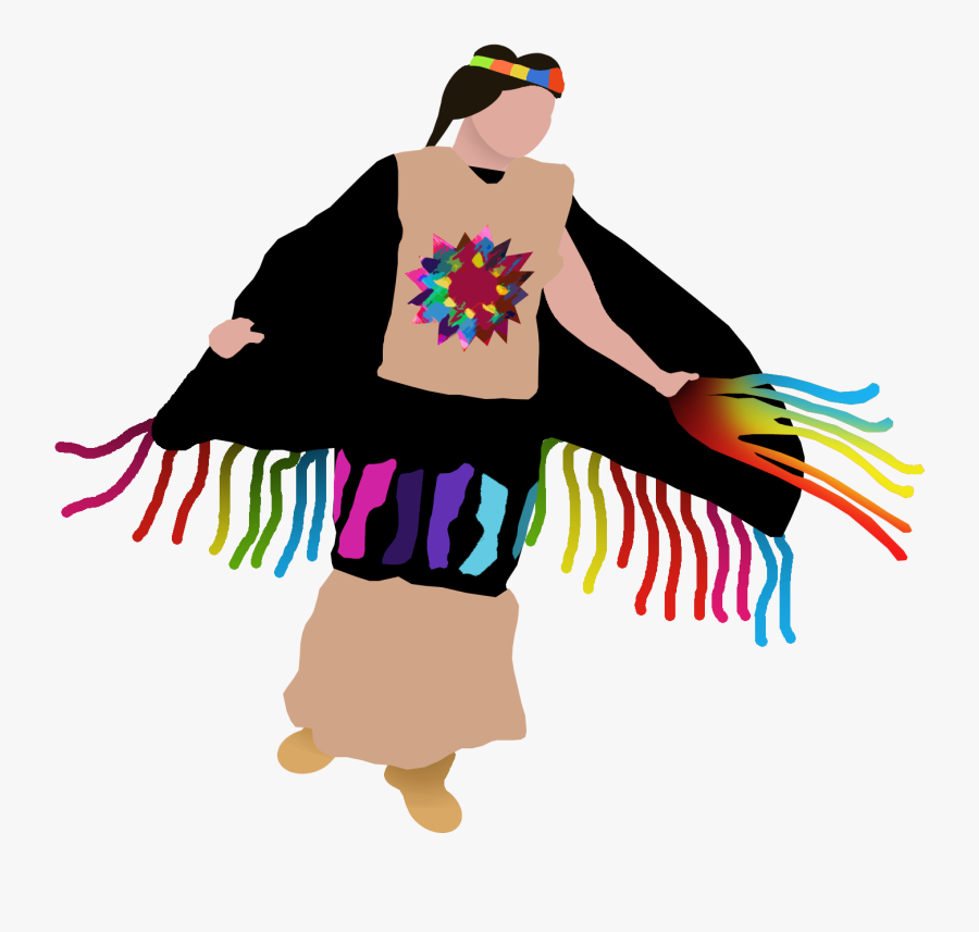 Clip Black And White Library Weekend Clipart Marked - Powwow Dancer Clipart, Transparent Clipart
