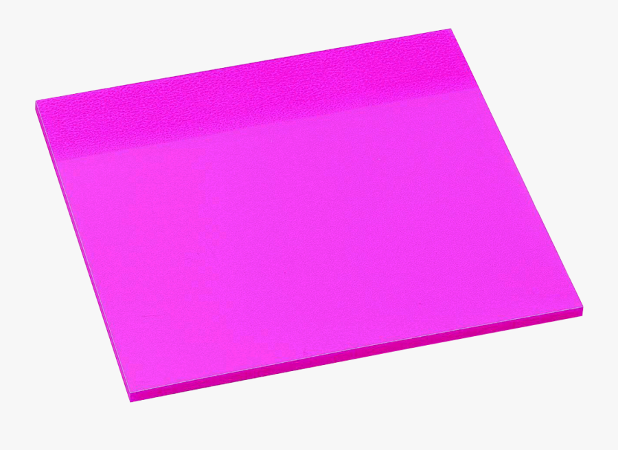 Avery See Through Sticky Note Pad - Hot Pink Post It Notes, Transparent Clipart