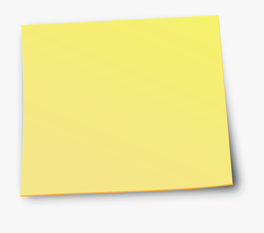 Clipart - Post It Note Png High Resolution, Transparent Clipart