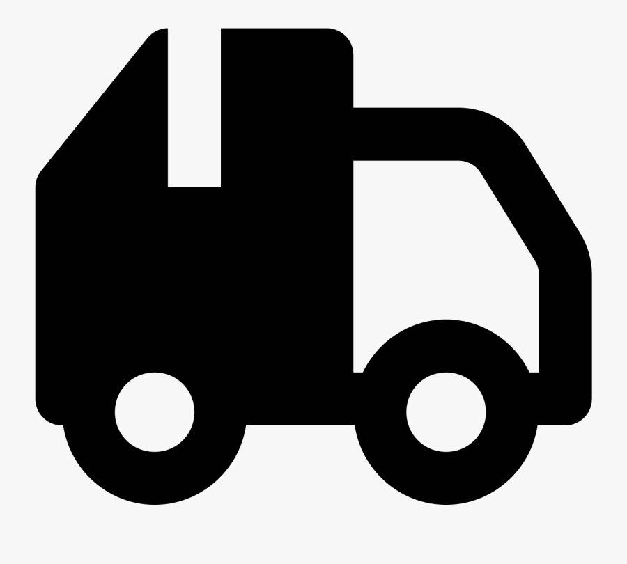 Garbage Truck Icon, Transparent Clipart