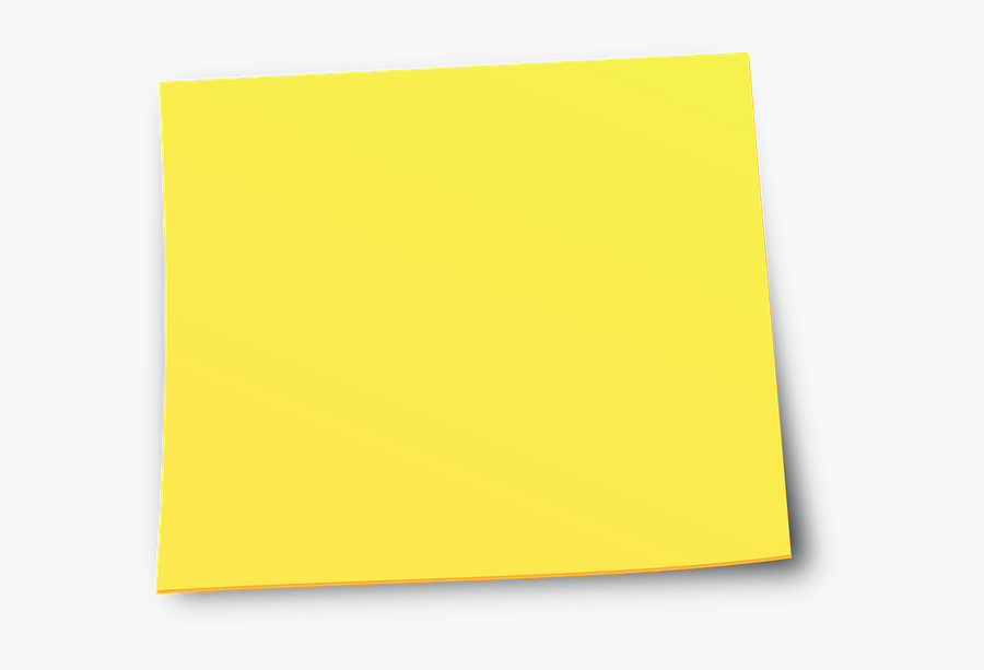 Yellow Sticky Notes Post It Note Yellow Png , Free Transparent