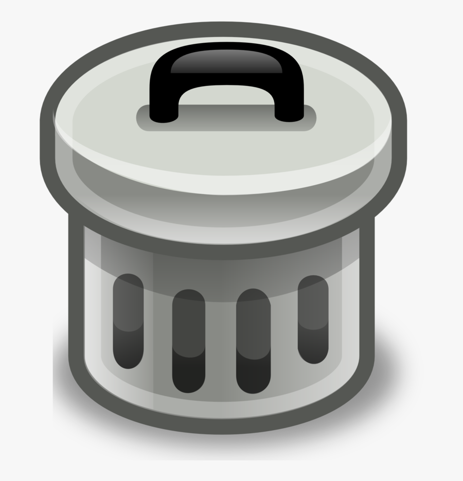 Trash Can Gif Icon, Transparent Clipart
