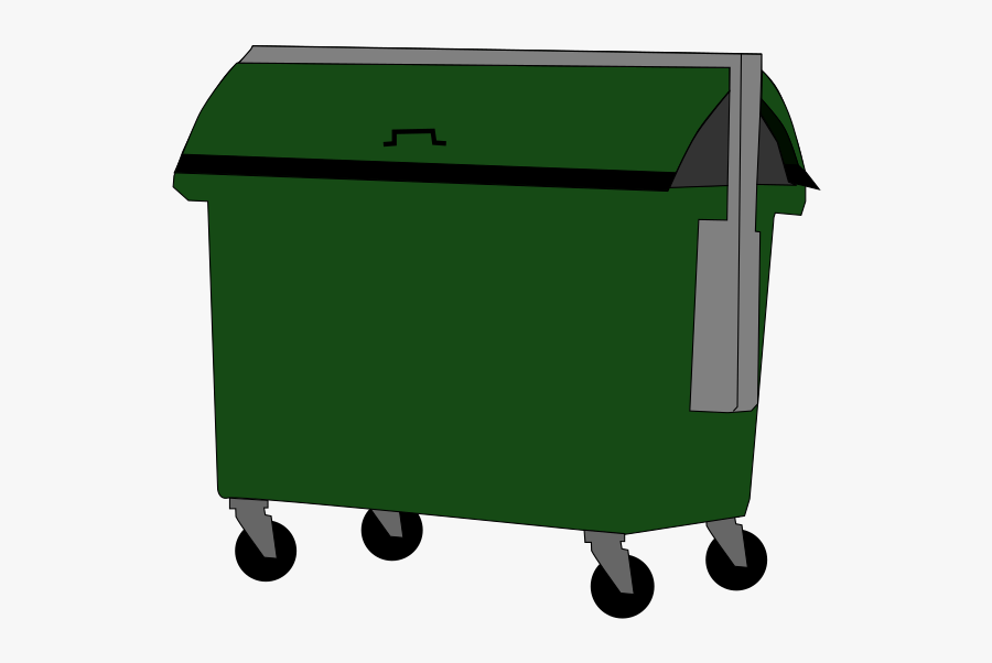 Transparent Dumpster Clipart - Garbage Container Png Clipart, Transparent Clipart