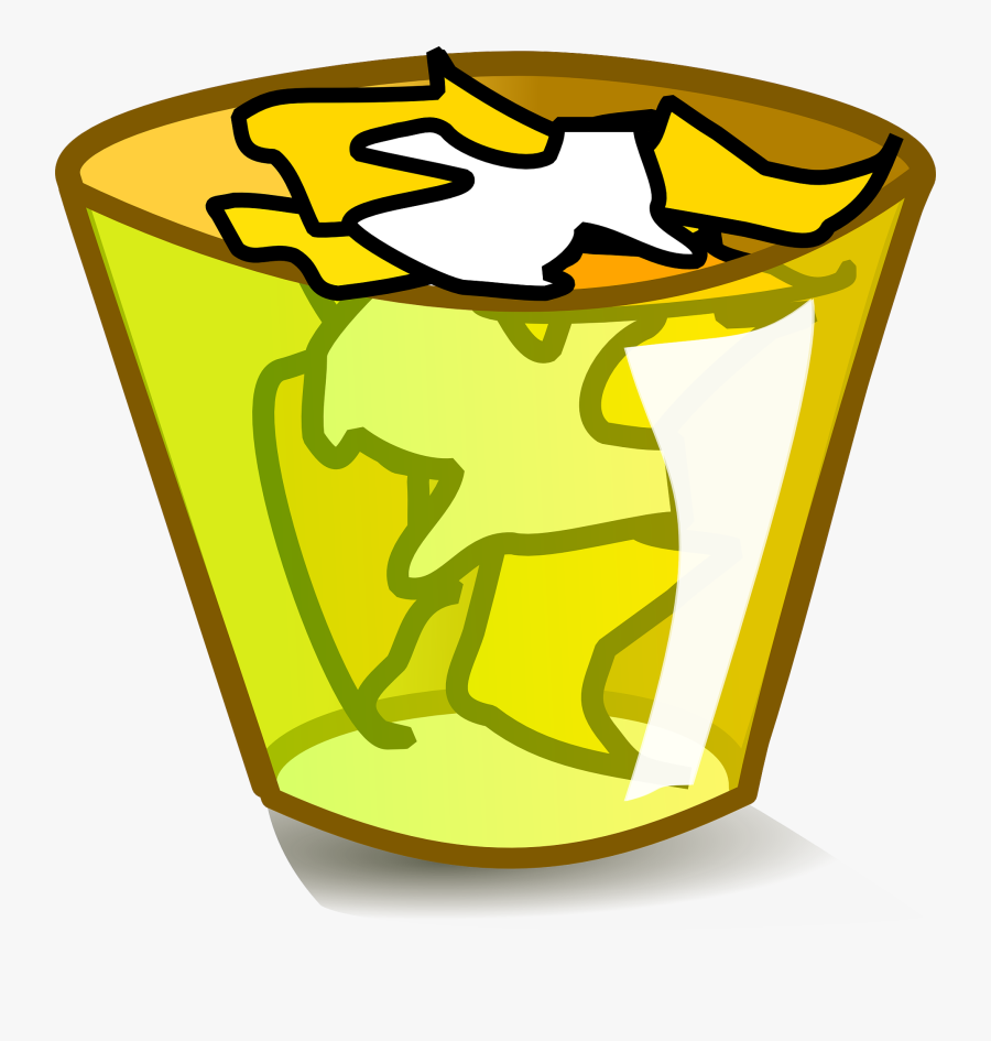 Bathroom Trash Clip Art, Transparent Clipart