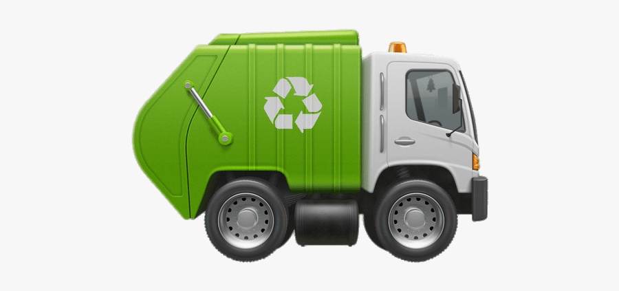 Tiny Garbage Truck - Garbage Truck Icon Png, Transparent Clipart