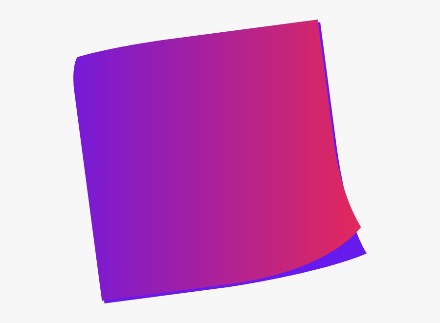 Blue Red Sticky Note Svg Clip Arts - Portable Network Graphics, Transparent Clipart