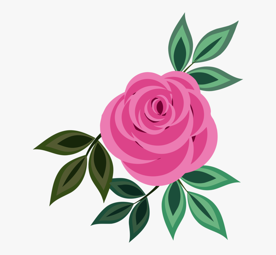 Pink,plant,flower - Flower Pink Icon Png, Transparent Clipart