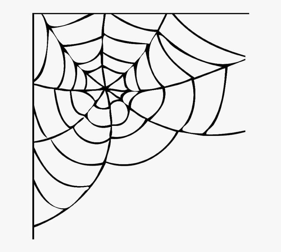 Al Halloween Spider Web Simran Dhaliwal Png Spider - Halloween Spider Web Png, Transparent Clipart