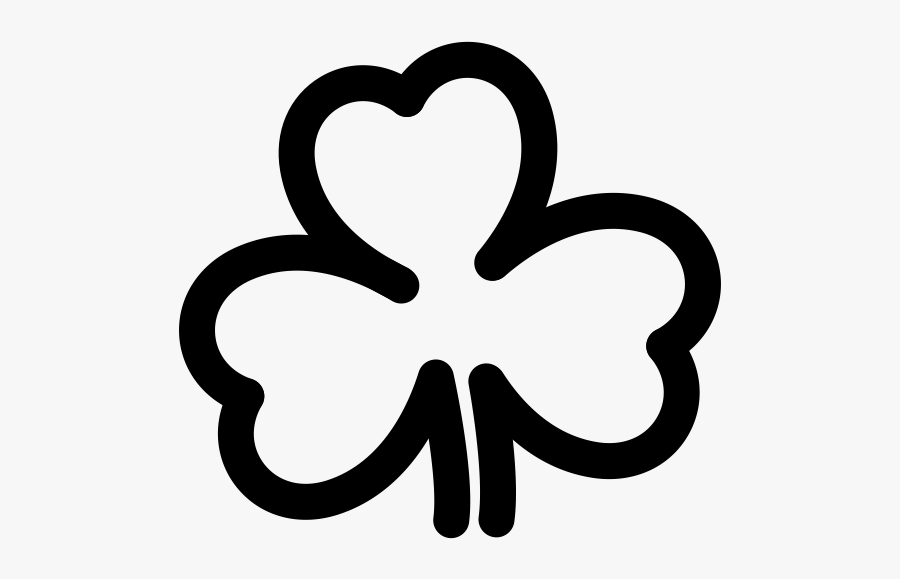 Shamrock Clipart Rubber Stamp - Failte Refugees, Transparent Clipart