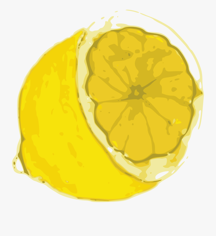 Lemon Clipart Vector Clip Art Free Design - Lemon, Transparent Clipart