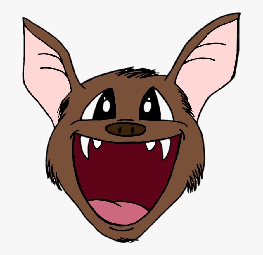 Bat Clipart Mouth - Cartoon, Transparent Clipart