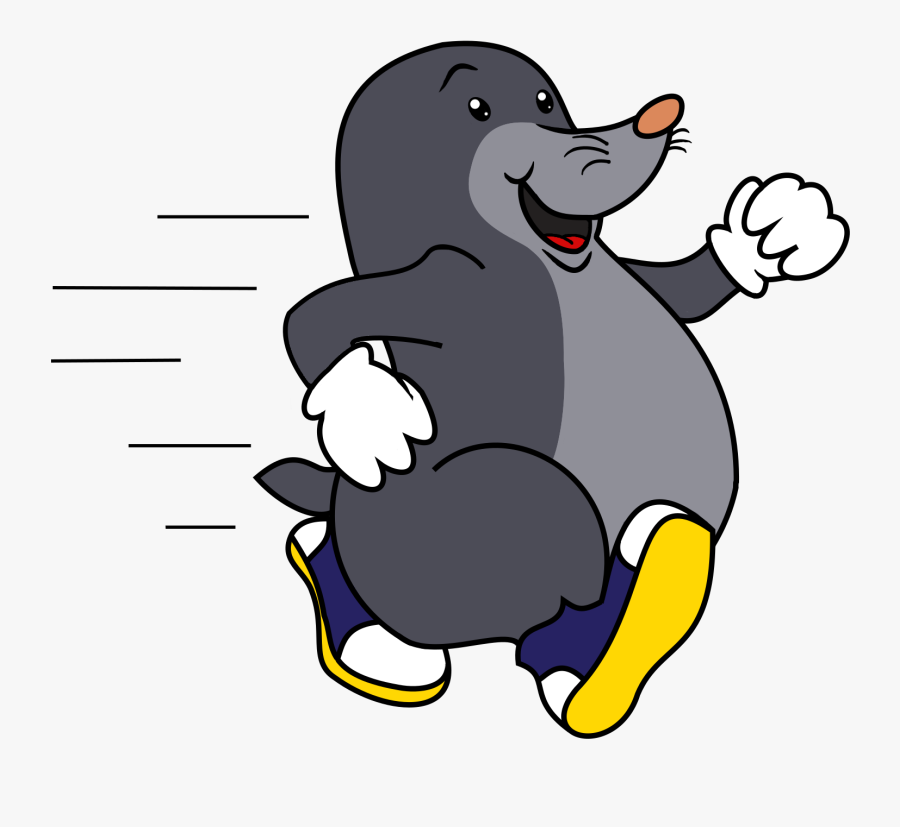 Dog Clip Art Transprent Png Free - Cartoon Of Mole Running, Transparent Clipart