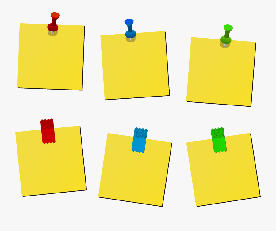 Notes Drawing Sticky Note - Post It Dibujo, Transparent Clipart