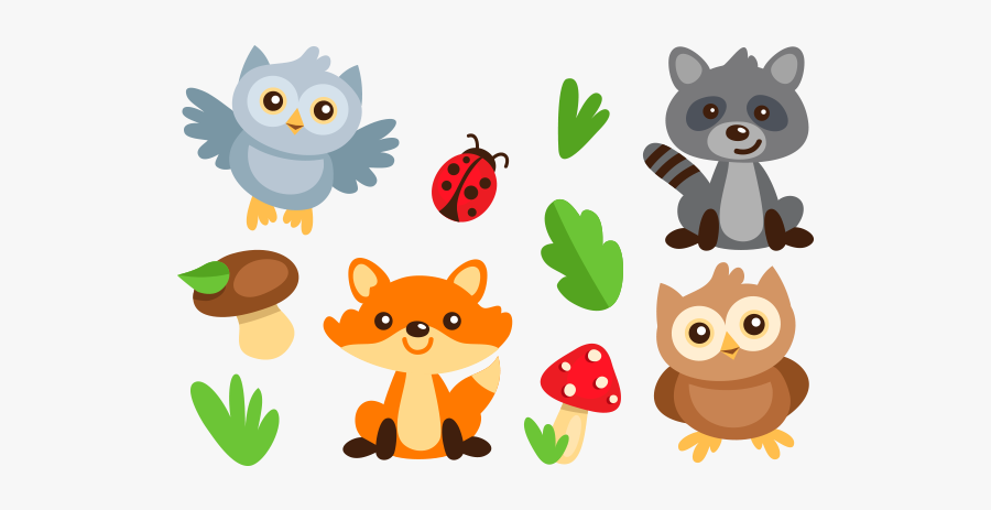 Clip Art Free Cute Animal Pictures - Cute Animal Vector Png, Transparent Clipart