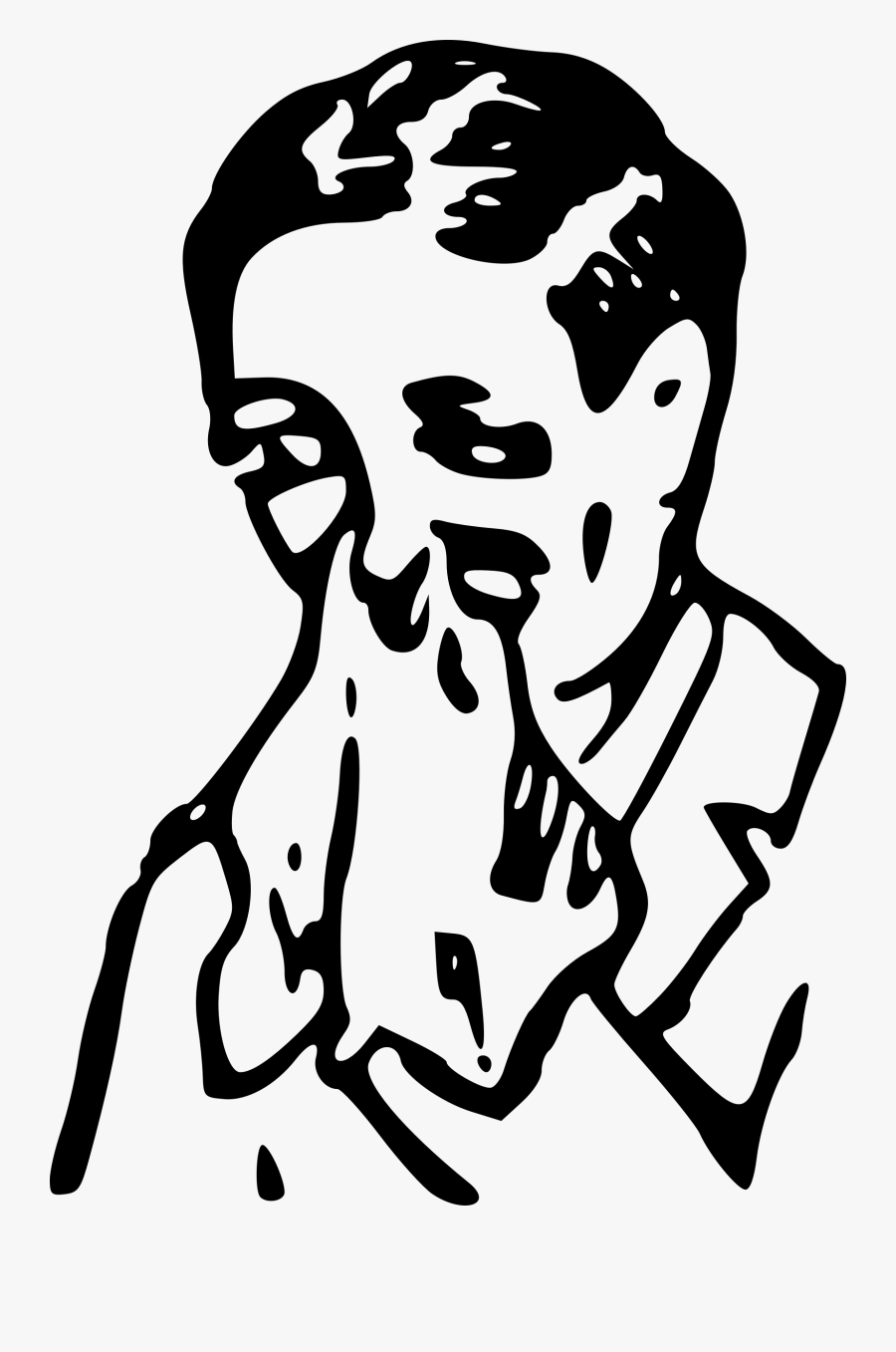 Clip Art Covering Mouth Clipart - Sneezing Clipart Png, Transparent Clipart