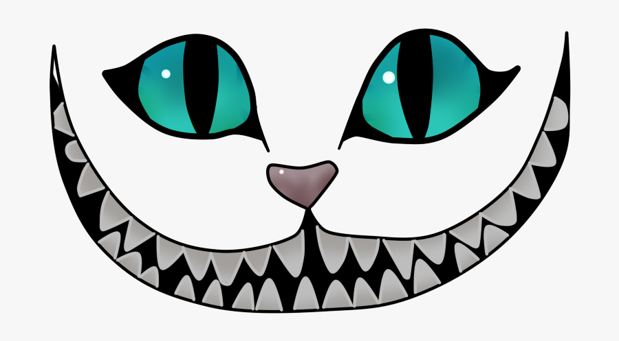 Alice In Wonderland Cat Png, Transparent Clipart