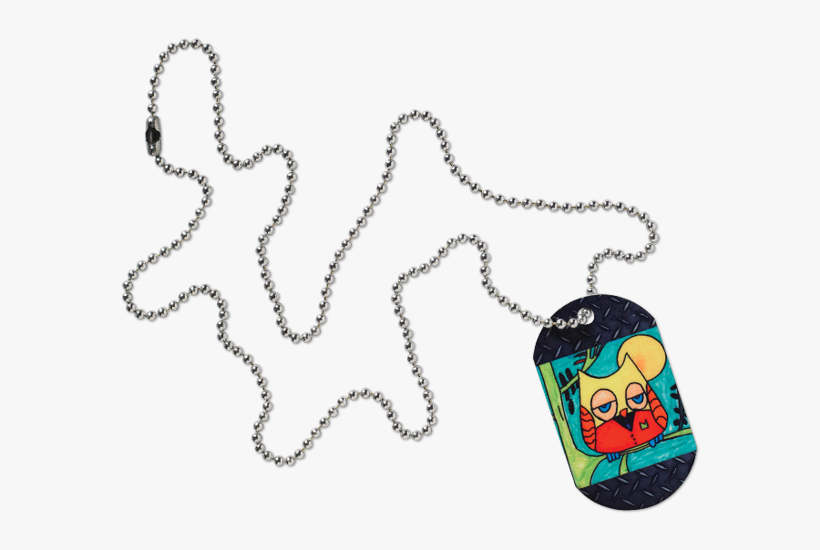 Picture Of Dog Tag Picture Of Dog Tag - Locket, Transparent Clipart