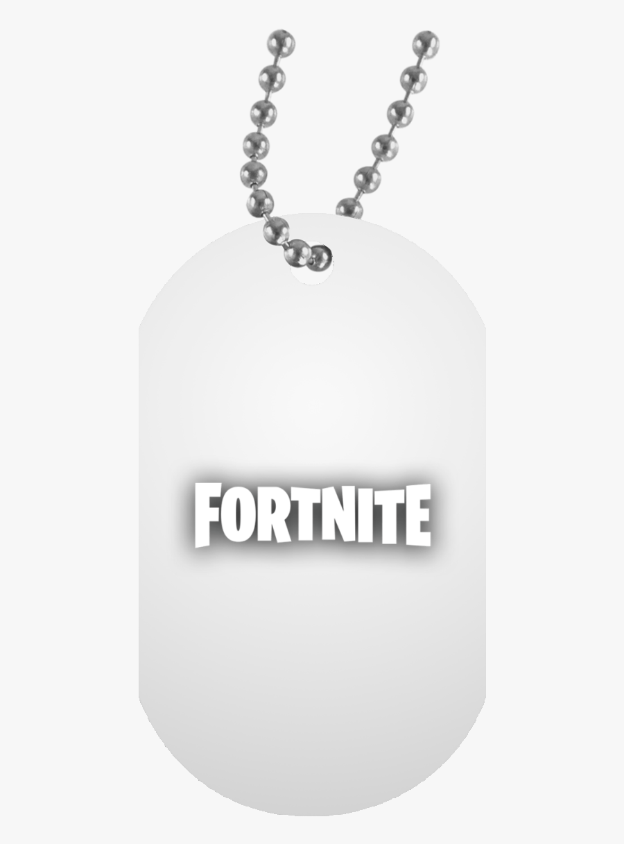 Fortnite Dog Tag - Necklace, Transparent Clipart