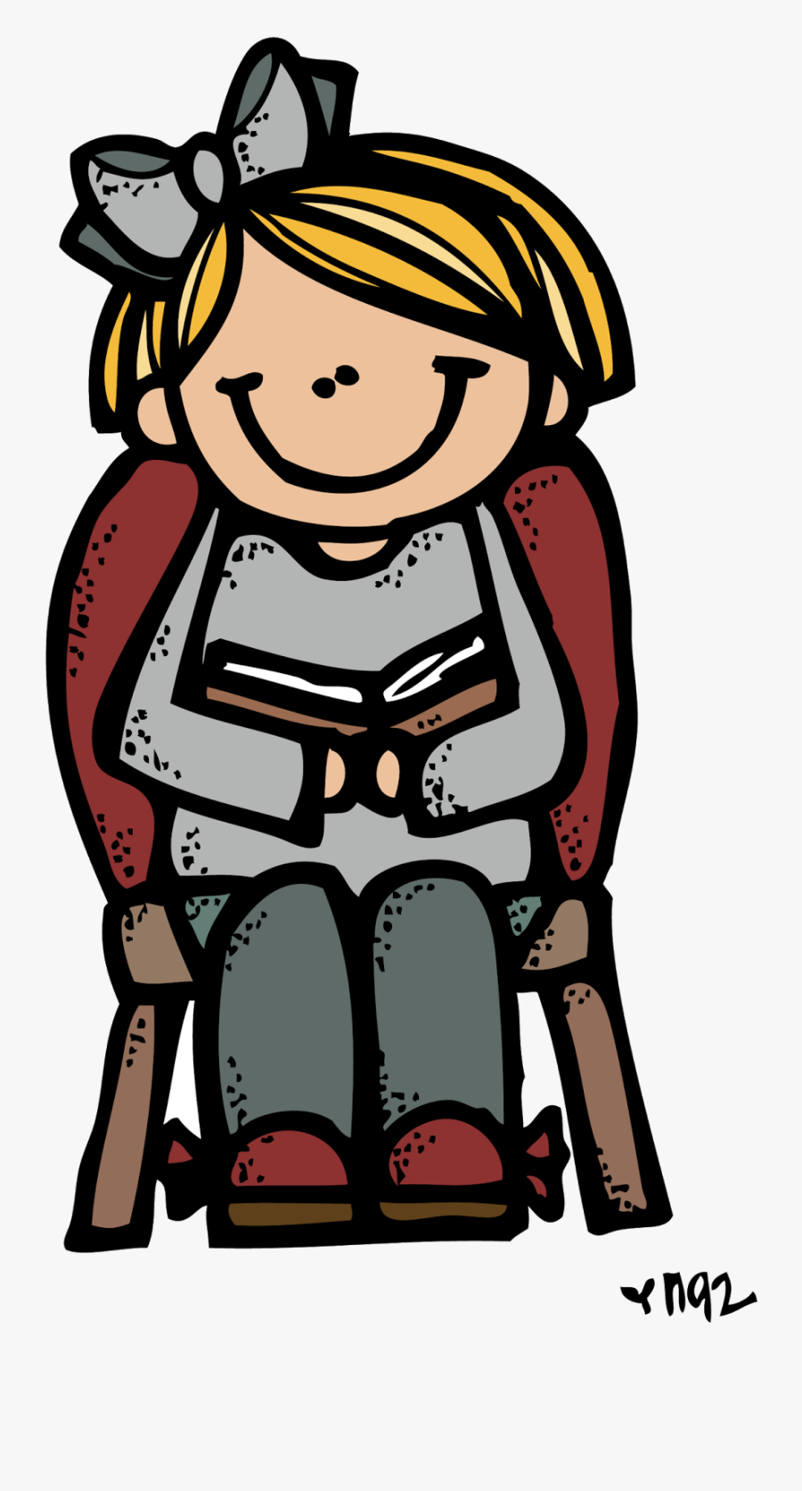 Reading, Transparent Clipart
